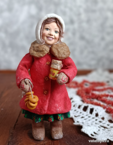 Девочка с баранками 